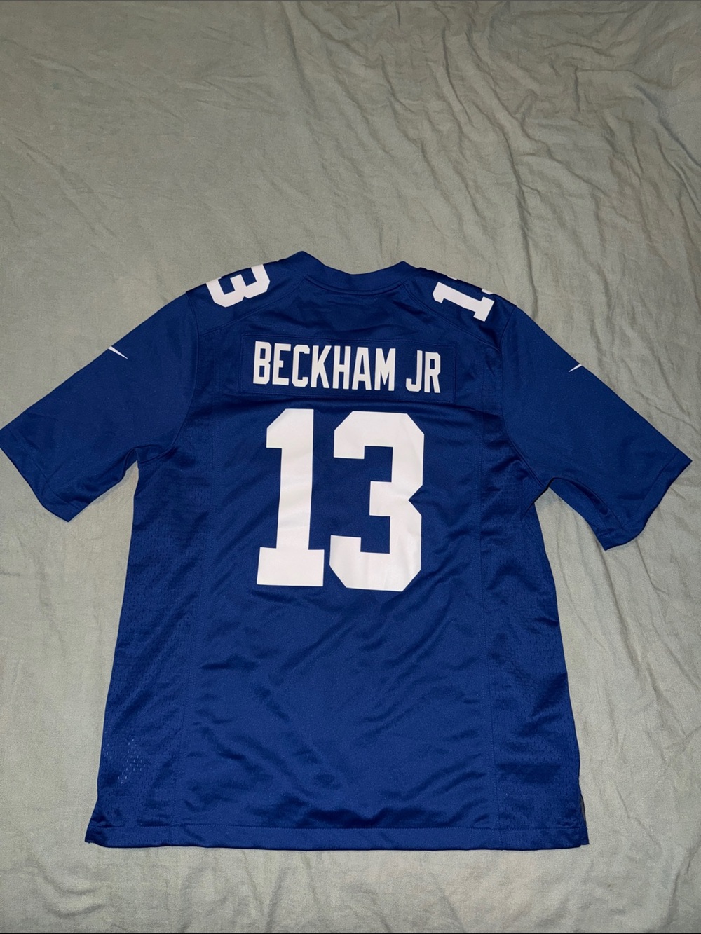 Nike Odell Beckham Jr Blue New York Giants Football Jersey